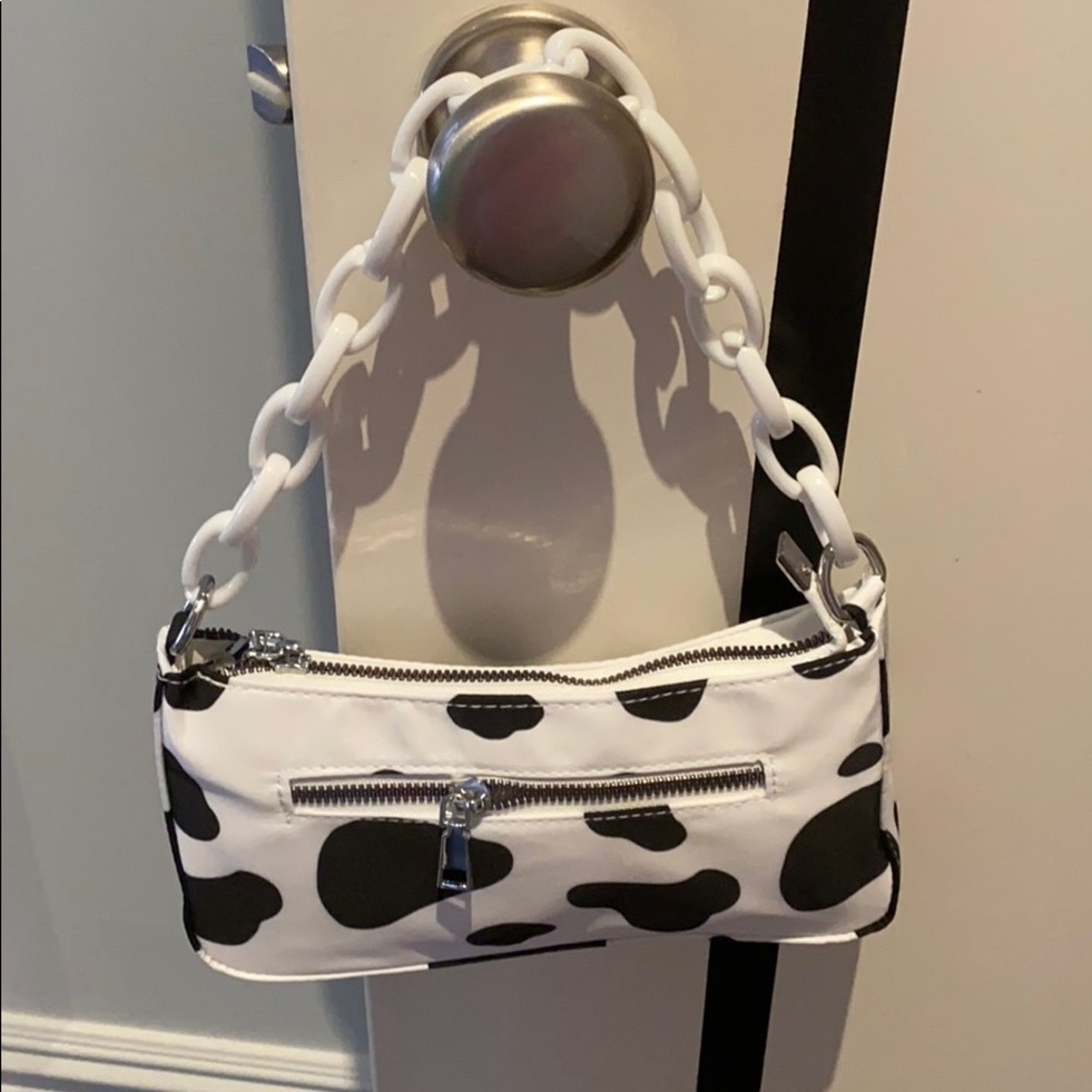 Cow pattern purse - Picture 2 of 2
